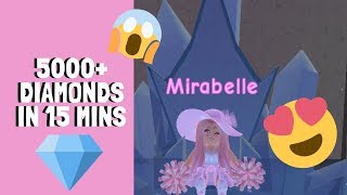 How to GET DIAMONDS FAST in Roblox ROYALE HIGH [upl. by Latonia]