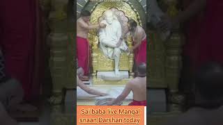 Shirdi Sai baba live Darshan today [upl. by Anerec]