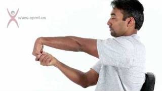 Tennis Elbow Stretch Exercise wwwapmtus [upl. by Reyna102]