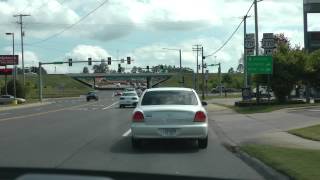 driving in Hot Springs AR on St Hy 7 south from US 70B270B to the Baymont Inn [upl. by Wong]