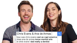 Chris Evans amp Ana de Armas Answer the Webs Most Searched Questions  WIRED [upl. by Ettegroeg]