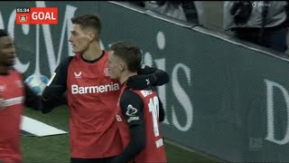 Patrik Schick Goal Bayer Leverkusen vs Heidenheim 32 All Goals and Extended Highlights [upl. by Eux]