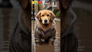 Homeless Dog sad story 😭shorts dog youtubeshorts trending shortvideo shortsfeed viralshorts [upl. by Attezi]