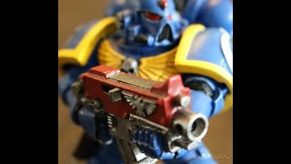 Sideshow Collectibles Warhammer 40000 Brother Meridicus of the Ultramarines Space Marine Statue [upl. by Limaa]