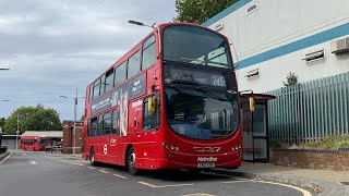 Full Route Visual  London Bus Route 245  Alperton Sainsbury’s to Golders Green VW1245 LK12AAN [upl. by Arreik543]