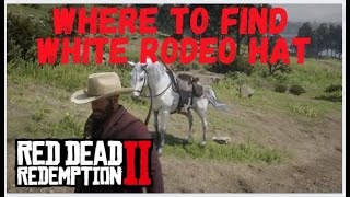 Where to find this secret hat in Red Dead Redemption 2 sometimes [upl. by Banquer]