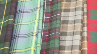 Lightweight Tartan Scarf ScotClans [upl. by Stamata]