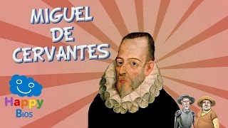 Miguel de Cervantes  Educational Bios for Kids [upl. by Halbert227]