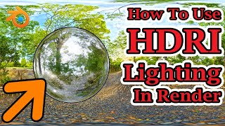 All About HDRI Background amp Realistic Lighting  HDRI Environment In Blender All Versions [upl. by Heinrike413]