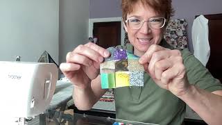 How to Start Sewing a Scrappy Postage Stamp Quilt Block Making the Units [upl. by Mussman]