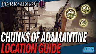 DARKSIDERS 3  CHUNKS OF ADAMANTINE LOCATION GUIDE [upl. by Atsev]