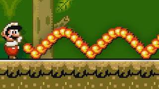 What If Mario Could Shoot 100 Fireballs at Once  5 NEW Glitches in Super Mario Maker 2 [upl. by Ahsini260]