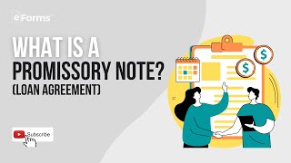 Promissory Note Loan Agreement  EXPLAINED [upl. by Ginnifer]