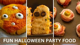 Halloween Appetizers and Desserts Easy Recipes for Your Halloween Party [upl. by Erdnuaed]