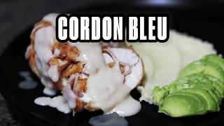 Como hacer CORDON BLEU con salsa BECHAMEL SIN HORNO [upl. by Jorrie]