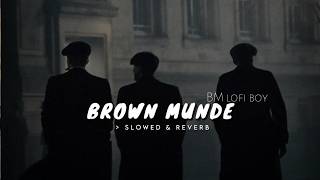 BROWN MUNDE Slowed  Reverbed [upl. by Shanney101]