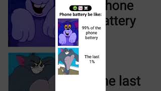 MEME  Our Phone Battery Be Like 👋☠️ [upl. by Tenay]