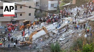 Survivors of one of the deadliest Israeli airstrikes in Lebanon remember those who died [upl. by Ettennek]