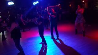 Fake ID line dance  Stoneys Rockin Rodeo 11 January 2019 [upl. by Mattland]