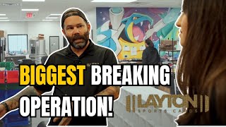 The Secrets Behind The Biggest Breaking Operation Layton Sports Cards [upl. by Aramas]