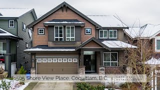 LUXURIOUS Burke Mountain Coquitlam View Home  1505 Shore View Place  Lapp Real Estate Group [upl. by Casilda273]