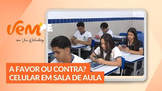 Celular em sala de aula você é contra ou a favor [upl. by Platas]