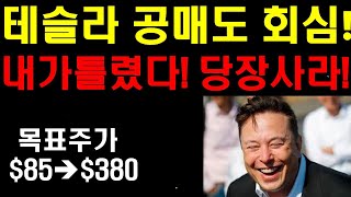 테슬라 공매도 돌변 내가 틀렸다 지금 당장사라 목표주가 85불에서 380불 인상 앞으로 더 간다 테슬라 주행과 웨이모 비교 로보택시가 대박날수 있는 비결은 [upl. by Adalai74]