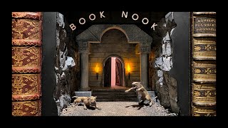 BOOK NOOK  Bookshelf Diorama Build [upl. by Aiekal]