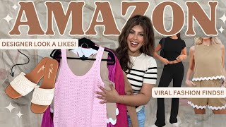 🚨10 AMAZON FASHION FINDS🚨 PETITE FRIENDLY TRY ON HAUL HEAD TO TOE OUTFIT INSPO [upl. by Byrn807]