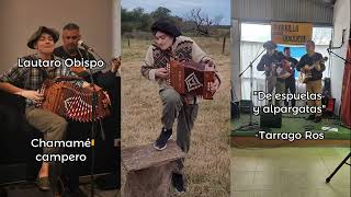 Lautaro Obispo DE ESPUELAS Y ALPARGATAS🎵 Chamamé campero [upl. by Yenruoc]