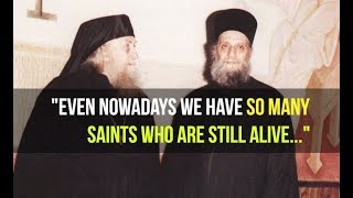 The saints are now living among us Fr Aimilianos of Simonopetra [upl. by Leikeze]