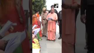 UP CM Yogi Adityanath holds ‘Janta Darbar’ at Gorakhnath Temple [upl. by Eeral]