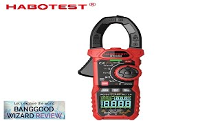 HABOTEST Digital Clamp Meter Multimeter HighPrecision DC Voltage and AC Current Measurement Review [upl. by Eelyma]