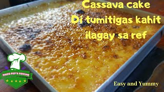 How to cook cassava cake Sobrang sarap nito Malambot kahit ilagay sa ref ng overnight [upl. by Oizirbaf]