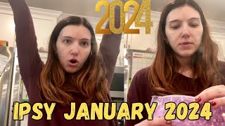 January 2024 Ipsy Glam Bag amp Boxycharm By Ipsy Unboxing [upl. by Amihc27]