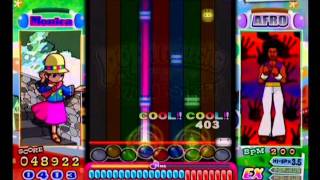 popn music 19 TUNE STREET 8bit  AFRONOVA PRIMEVAL トライバル EX [upl. by Nylram]