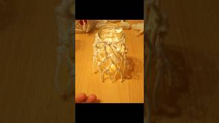 Makramee Gläschen 🕯 Makramee mini Windlicht 🕯 Macrame jar cover 🕯 Candle lantern to Go [upl. by Erbes326]