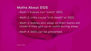 Myths and Facts about SIDS [upl. by Geiss]