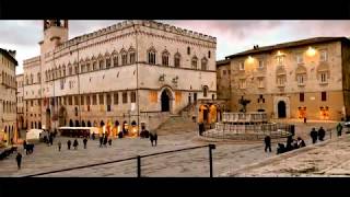 Perugia in timelapse  4K Ultra HD [upl. by Devin590]