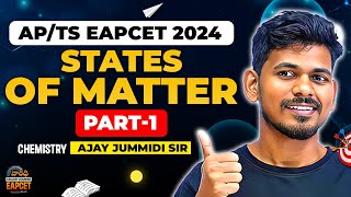 States of Matter Class 11 Chemistry  Part 1  EAPCET Chemistry  Varadhi EAPCET 2024 [upl. by Anidan]