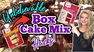 5 MindBlowing BOXED CAKE MIX HACKS You MUST TRY  Brilliant DOCTOREDUP BOX CAKE MIX RECIPES [upl. by Atsyrt]