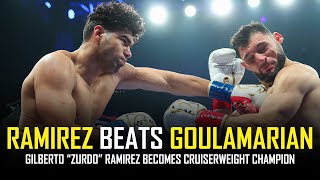 GILBERTO quotZURDOquot RAMIREZ SCHOOLS ARSEN GOULAMARIAN  POST FIGHT REACTION NO FOOTAGE [upl. by Alard74]