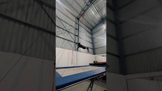 BACK FALL AND FRONT FALL gymnast trampolinegymnastics practice cineflipzone [upl. by Grefer231]