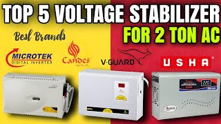 Top 5 Best Voltage Stablizer For 2 Ton AC In India 2023  Voltage Stabilizer Under 3000  Reviews [upl. by Nita344]