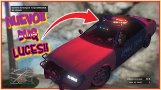 🚨NUEVO BUG SOLO BUGUEAR LUCES DE PATRULLA SIN RIESGOS AUTOSERVICE GTA5 ONLINE ALLCONSOLAS [upl. by Ardel]