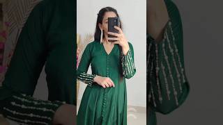 front open anarkali frock cuttinganarkali frock designs reels shorts viral short new [upl. by Deni771]