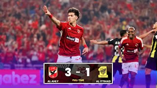 مباراهتاريخيه🤯🔥• الاهلى والاتحاد 31 جنون فهد العتيبى 💥FHD ربع نهائى كاس العالم 2024 [upl. by Wrigley]