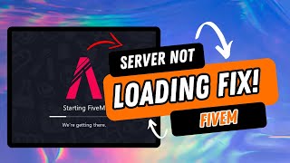 FiveM  How to FIX Server Not Loading  Complete Tutorial [upl. by Shevlo]