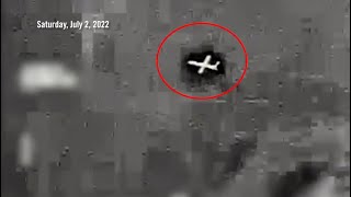 OPERATIONAL FOOTAGE IDF Intercepts Hezbollah UAVs [upl. by Rovner]