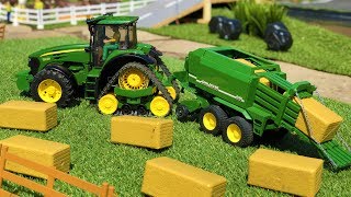 Bruder Toys Krone Trailed Rotary Tedder with Seperate Running Gear KWT 882 02224 [upl. by Oinotnaocram]